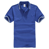 2018 PDTXCLS Men's Polo Shirt For Men Desiger Polos Men Cotton Short Sleeve shirt Clothes jerseys golftennis Plus Size XS- XXXL